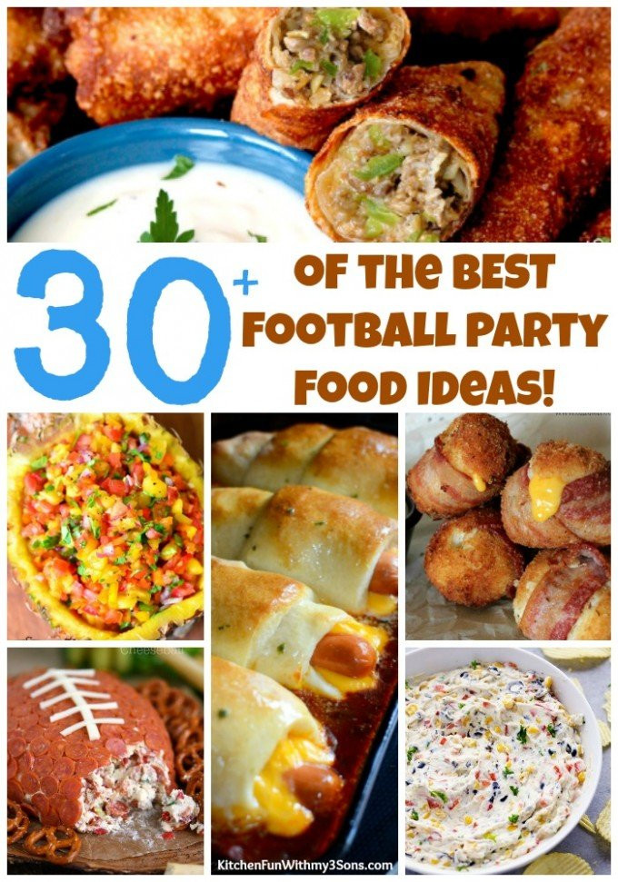 Football Party Ideas Food
 30 the BEST Football Party Food Kitchen Fun With My 3 Sons