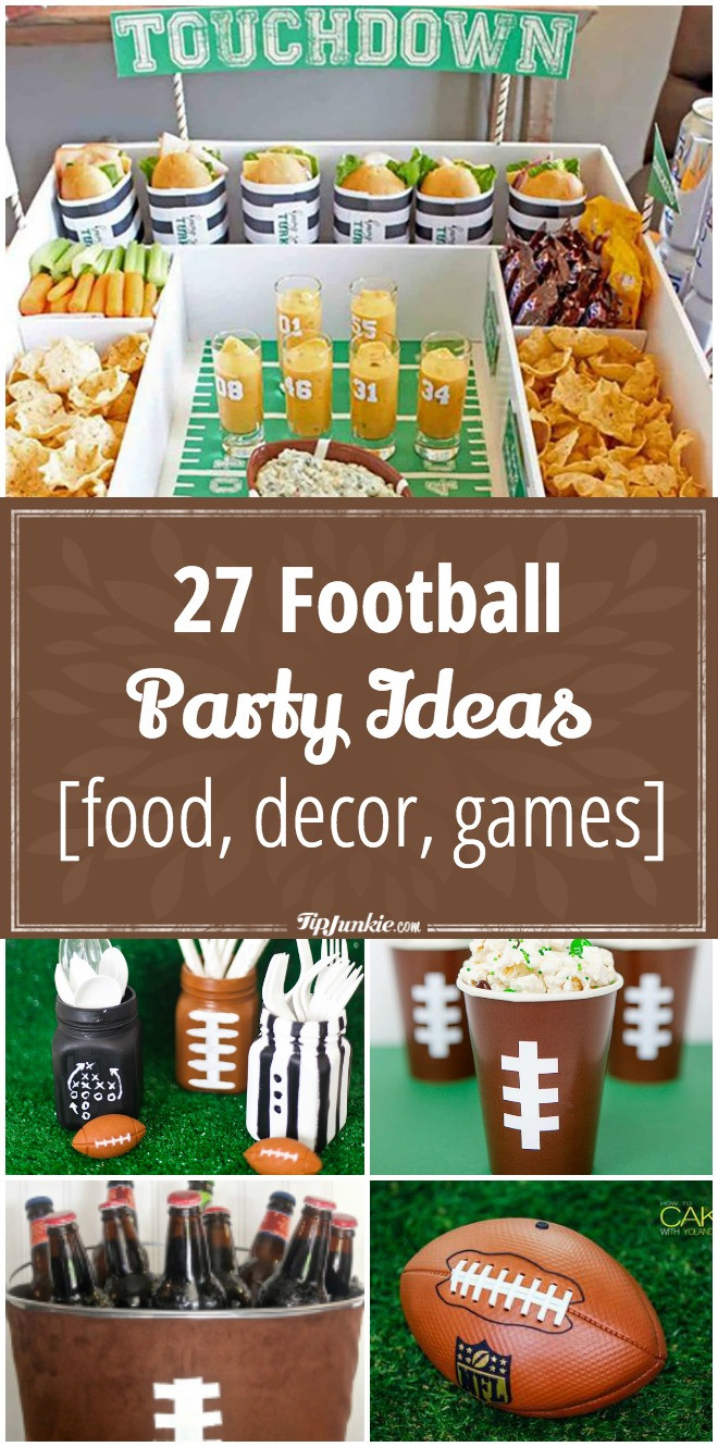 Football Party Ideas Food
 27 Football Party Ideas [food decor games] – Tip Junkie