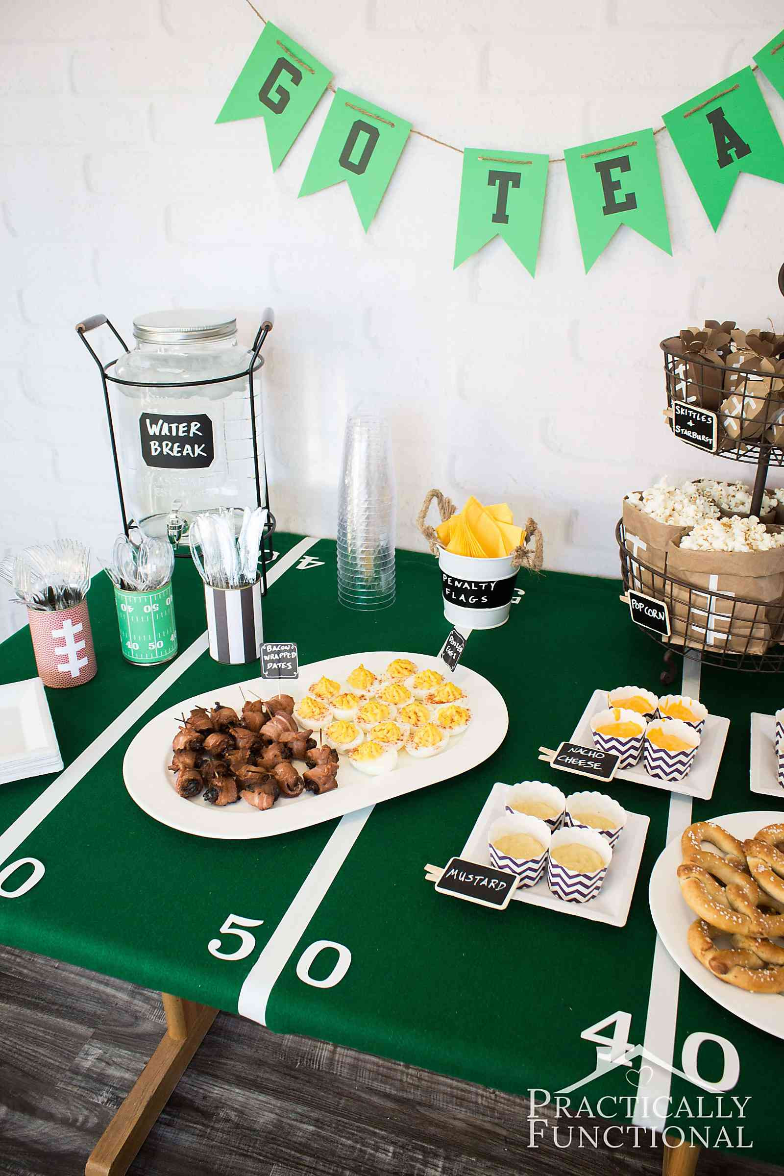 Football Party Ideas Food
 Football Party Ideas Food Decorations & More