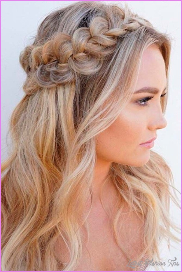 Formal Hairstyles For Long Hair Half Up Half Down
 Long Hairstyles Half Up Half Down LatestFashionTips