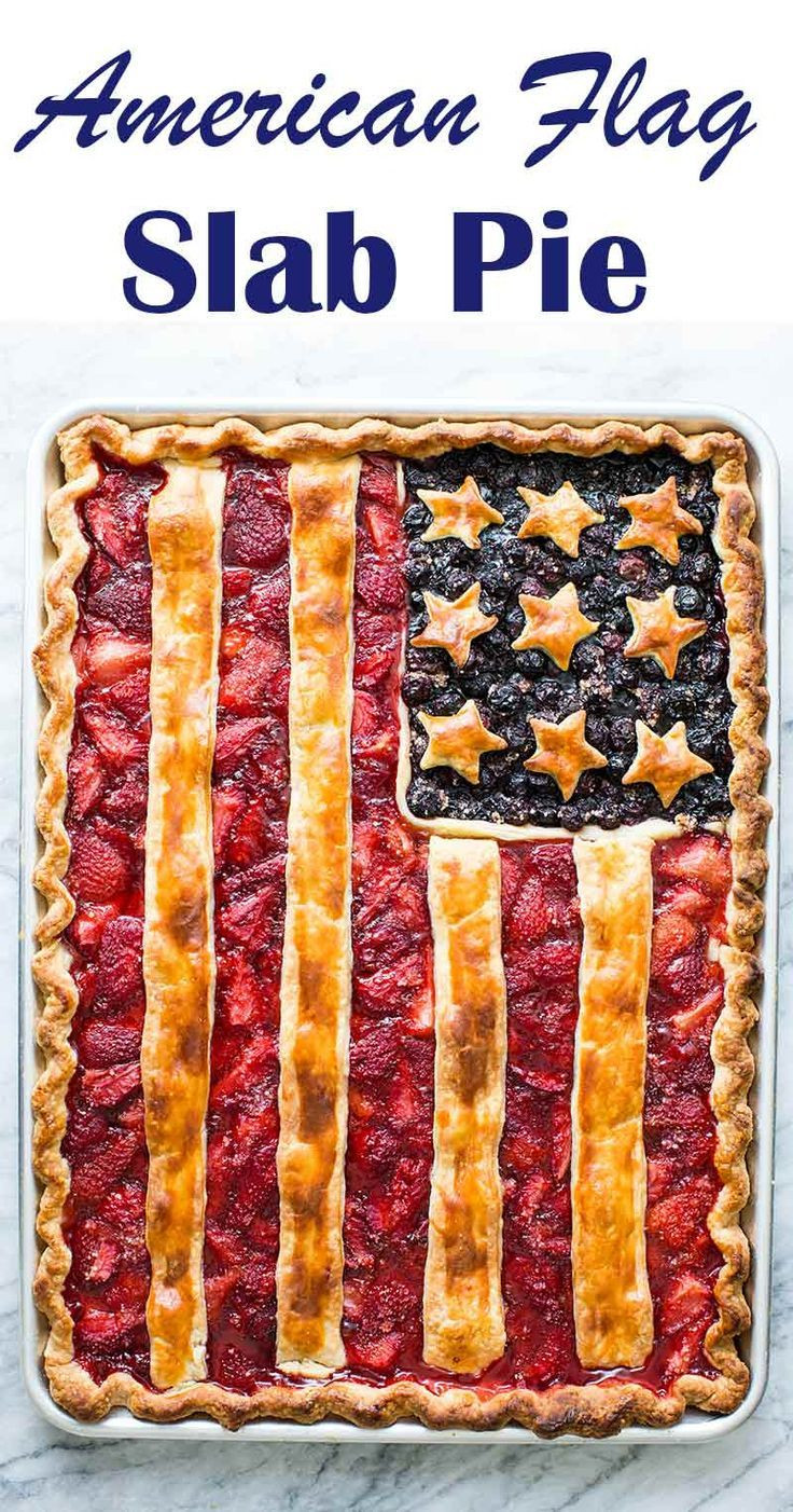 Fourth Of July Pie Recipes
 American Flag Pie Recipe in 2020