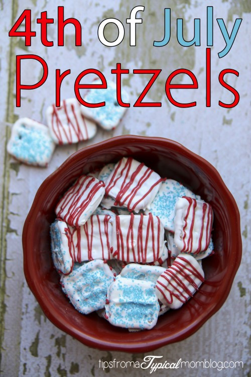 Fourth Of July Pretzels
 4th of July Pretzels Treat