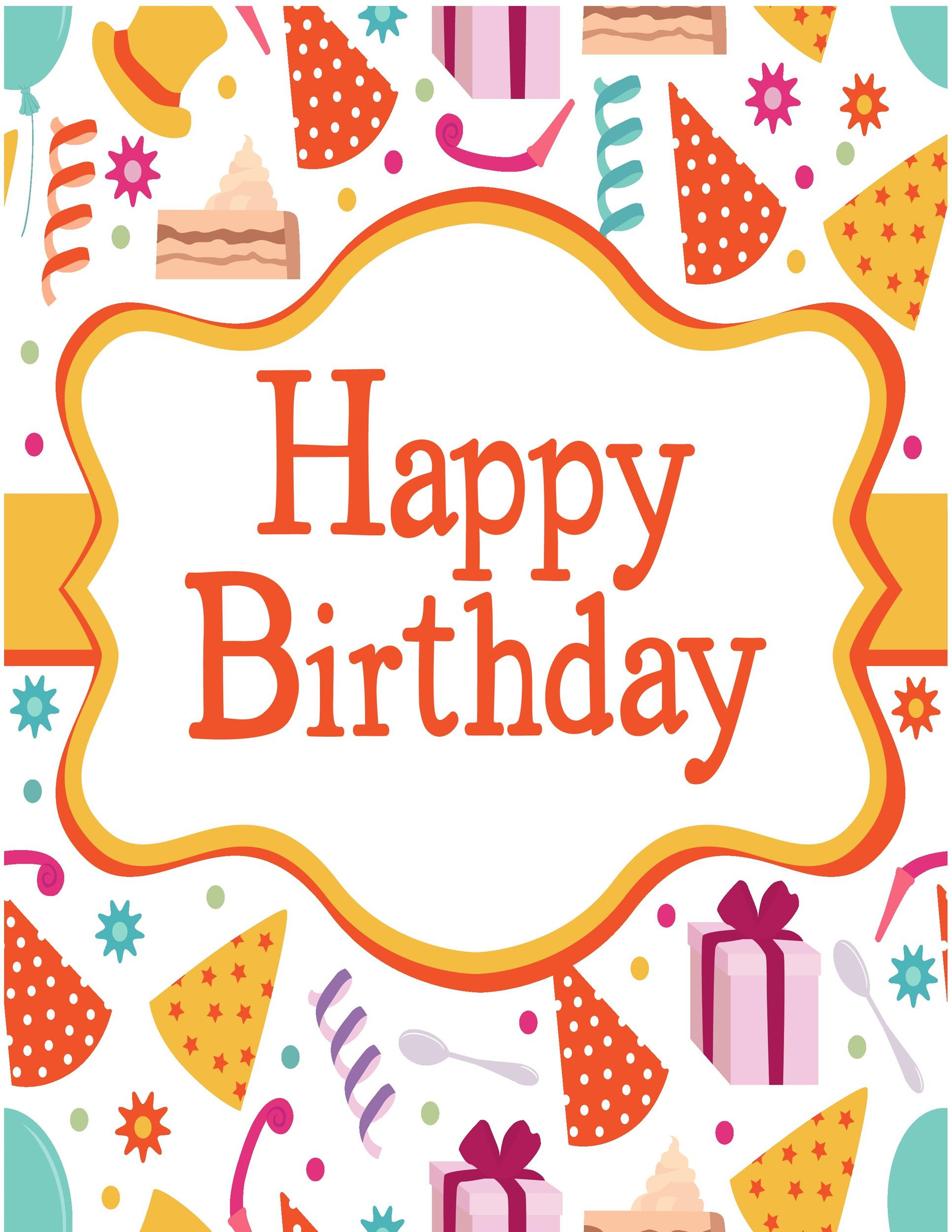 Free Birthday Card Template
 Free Printable Granddaughter Birthday Cards That are Epic