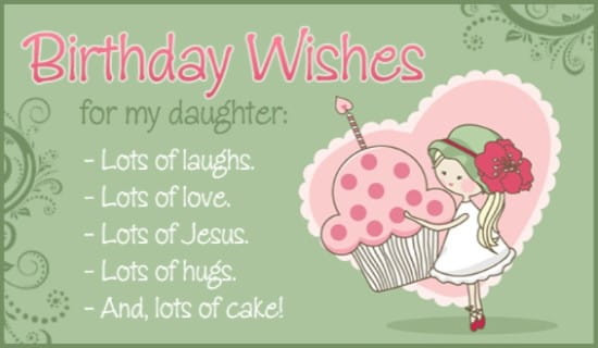 Free Birthday Cards For Daughter
 Free Birthday Daughter eCard eMail Free Personalized