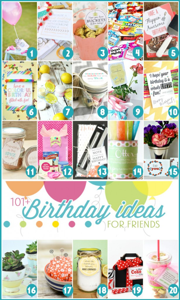 Free Birthday Gift Ideas
 101 easy birthday t ideas and FREE printables