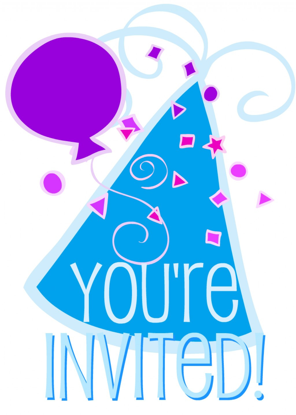 Free Birthday Party Invitations
 Free Printable Birthday Invitation for Adult