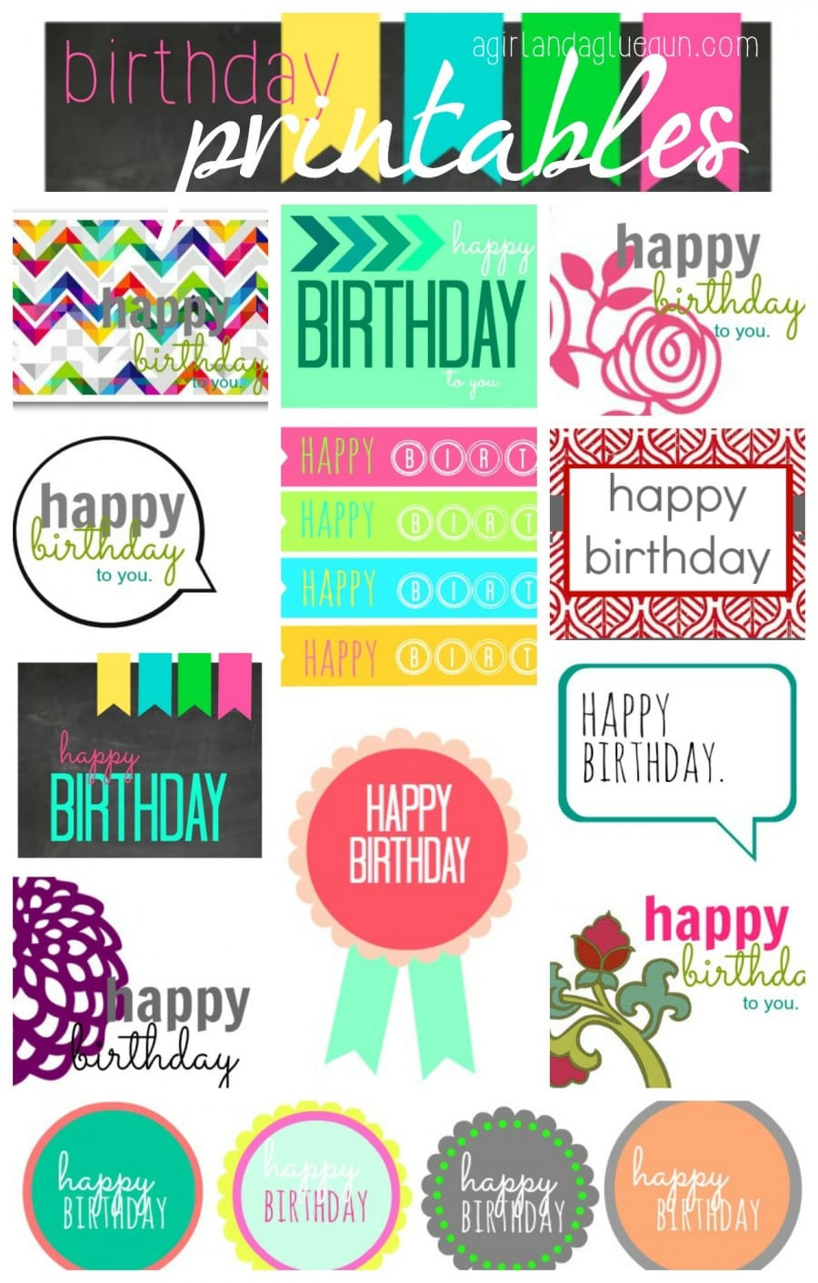 Free Birthday Party Printables
 free birthday printables