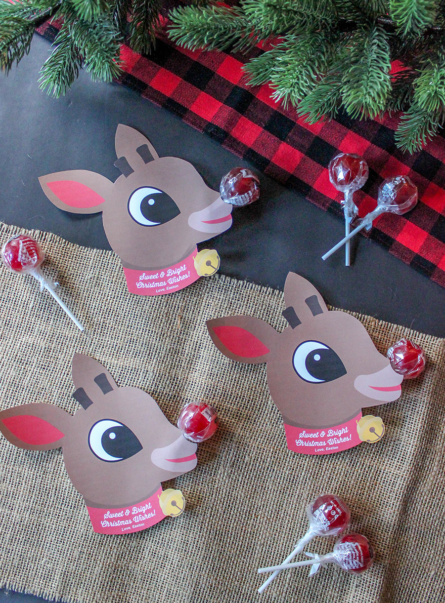 Free Christmas Gifts For Children
 Rudolph the red nosed reindeer Rudolph Rudolph Lollipop