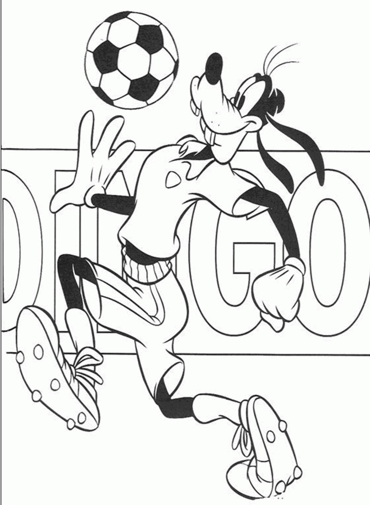 Free Coloring Pages For Kids To Print
 Free Printable Goofy Coloring Pages For Kids