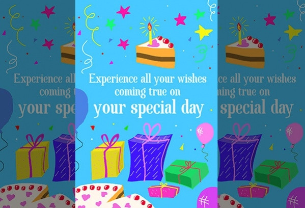 Free Digital Birthday Cards
 FREE 18 Electronic Birthday Cards in PSD