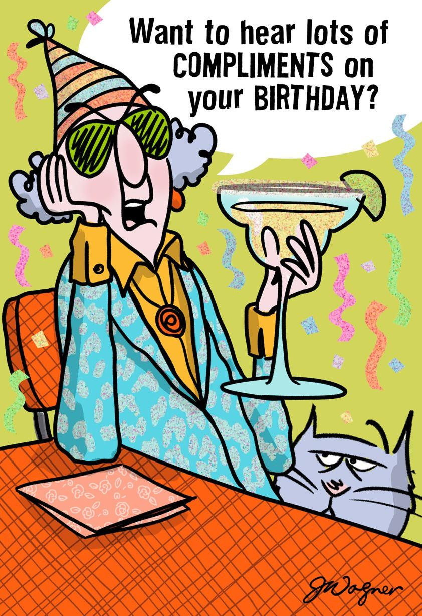 Free E Birthday Cards Funny
 My pliments Funny Birthday Card Greeting Cards Hallmark
