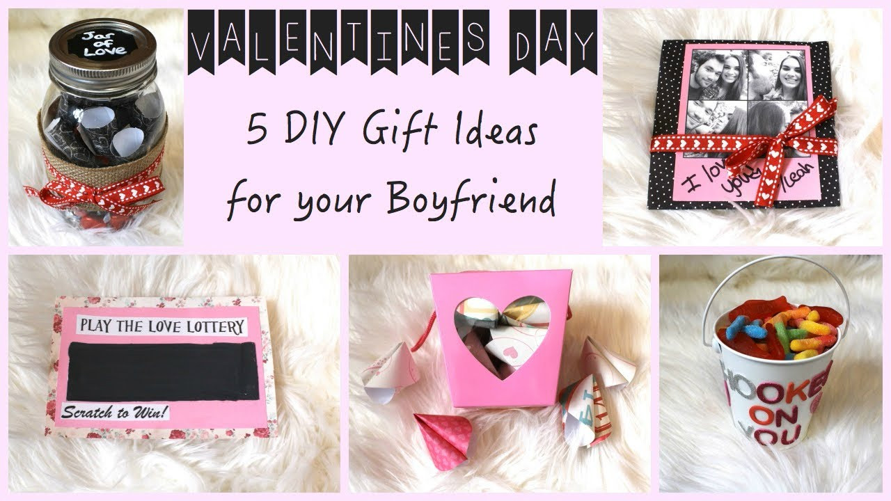 Free Gift Ideas For Boyfriend
 5 DIY Gift Ideas for Your Boyfriend