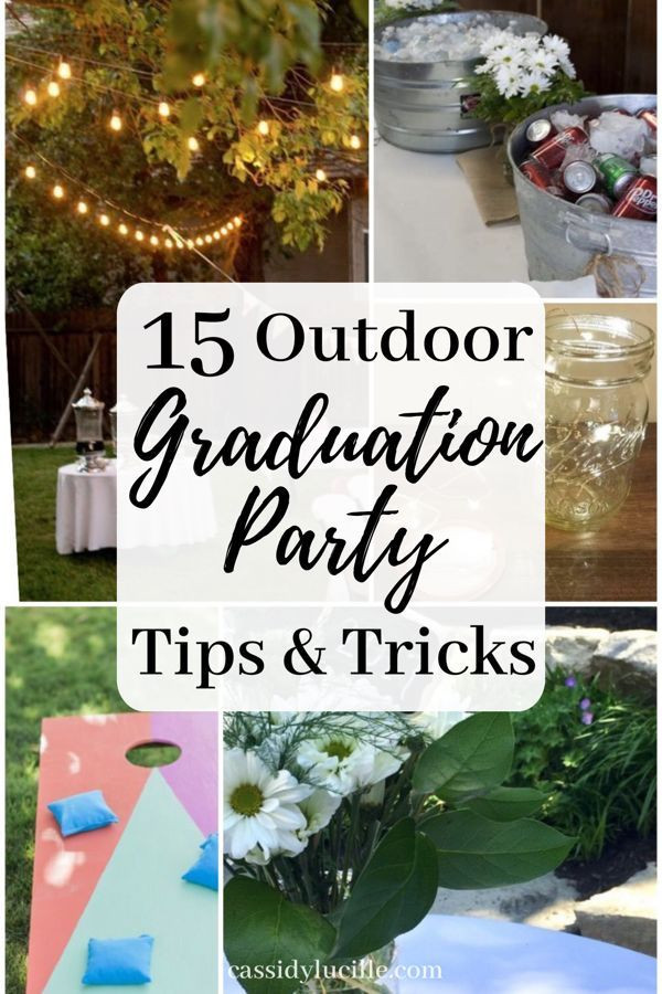 Free High School Graduation Backyard Party Ideas
 15 Outdoor Graduation Party Ideas Every Grad Needs To Know