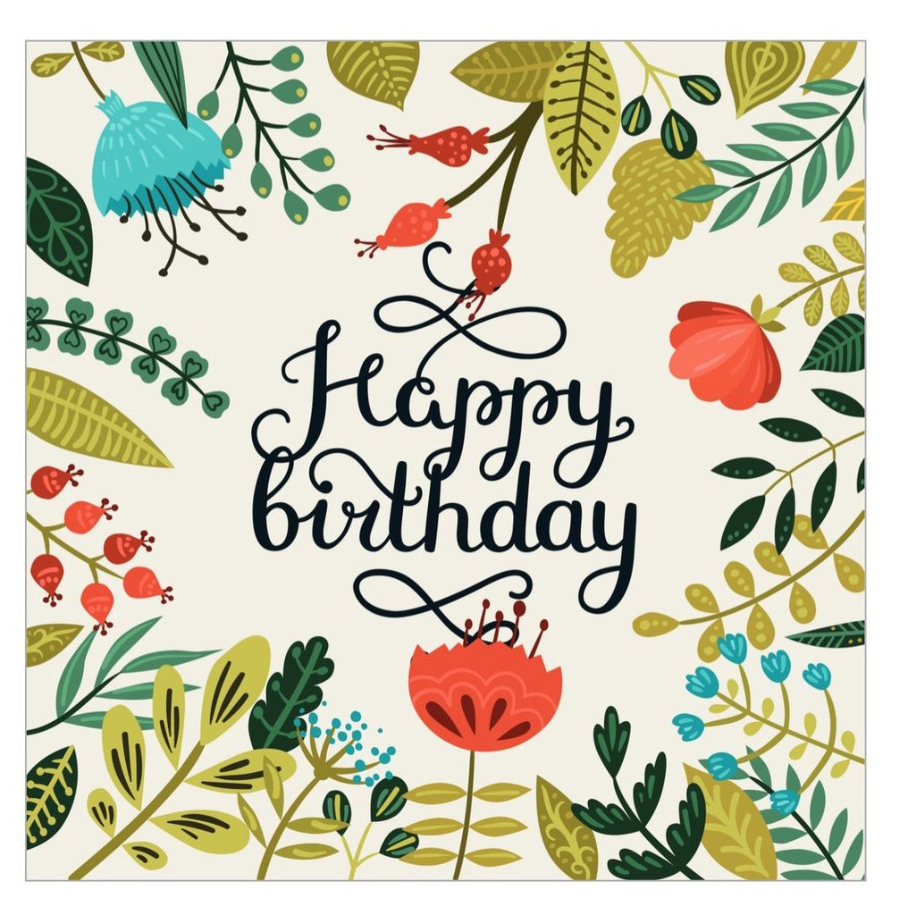 Free Online Birthday Card
 Printable Birthday Cards We Need Fun