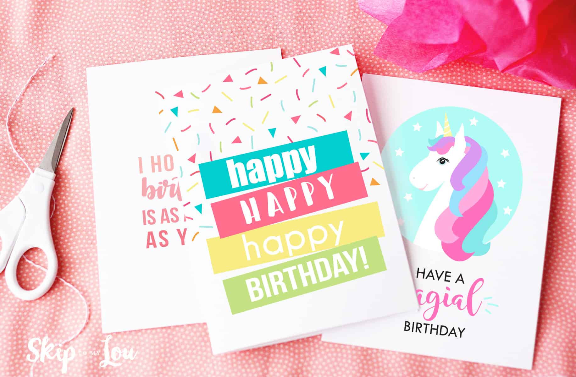 Free Online Printable Birthday Cards
 Printable Birthday Cards