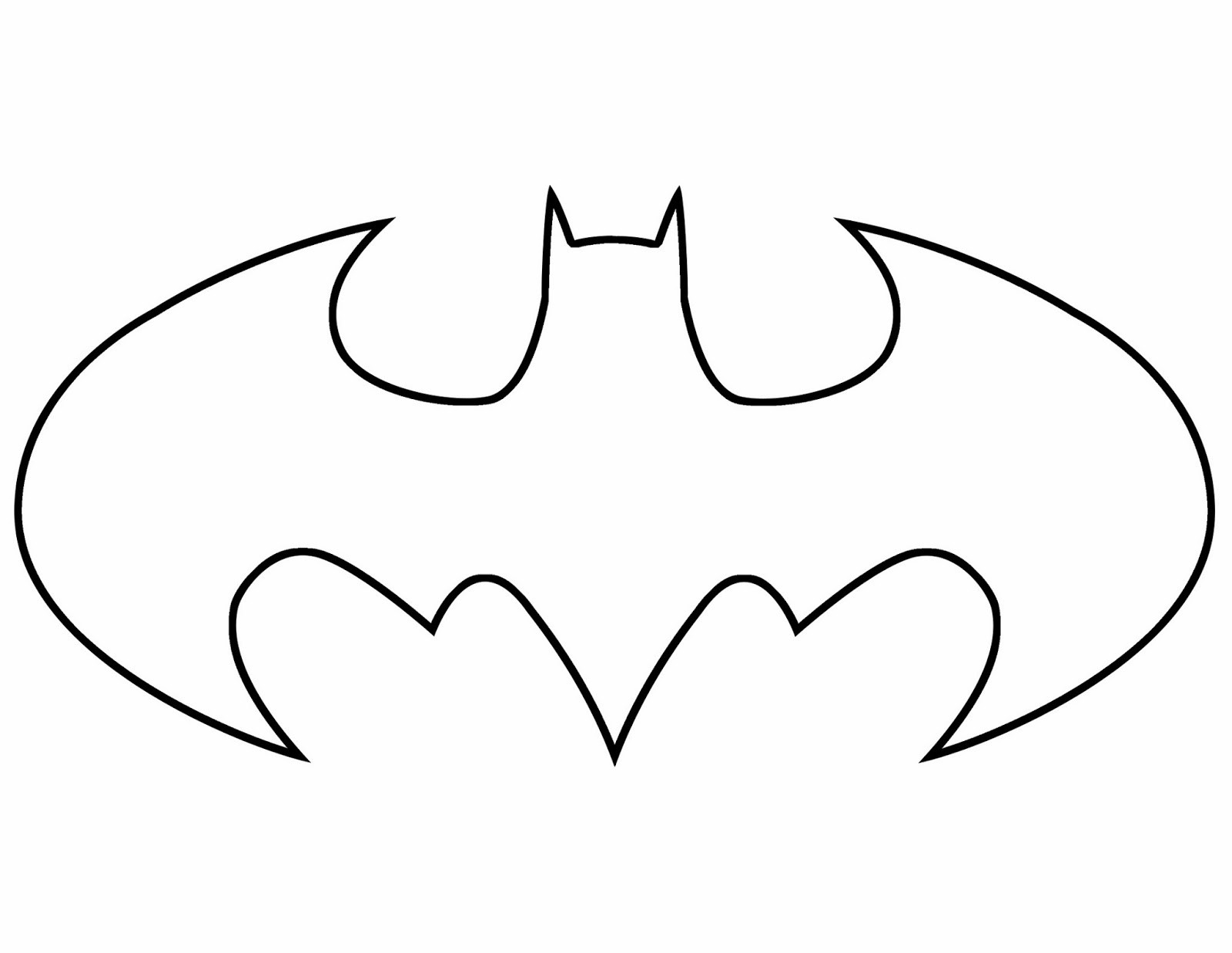 Free Printable Batman Logo Coloring Pages
 Batman Coloring Pages