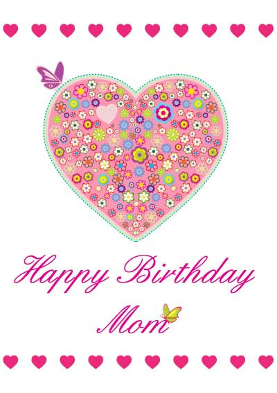 Free Printable Birthday Cards For Mom
 Best printable birthday cards for mom – StudentsChillOut