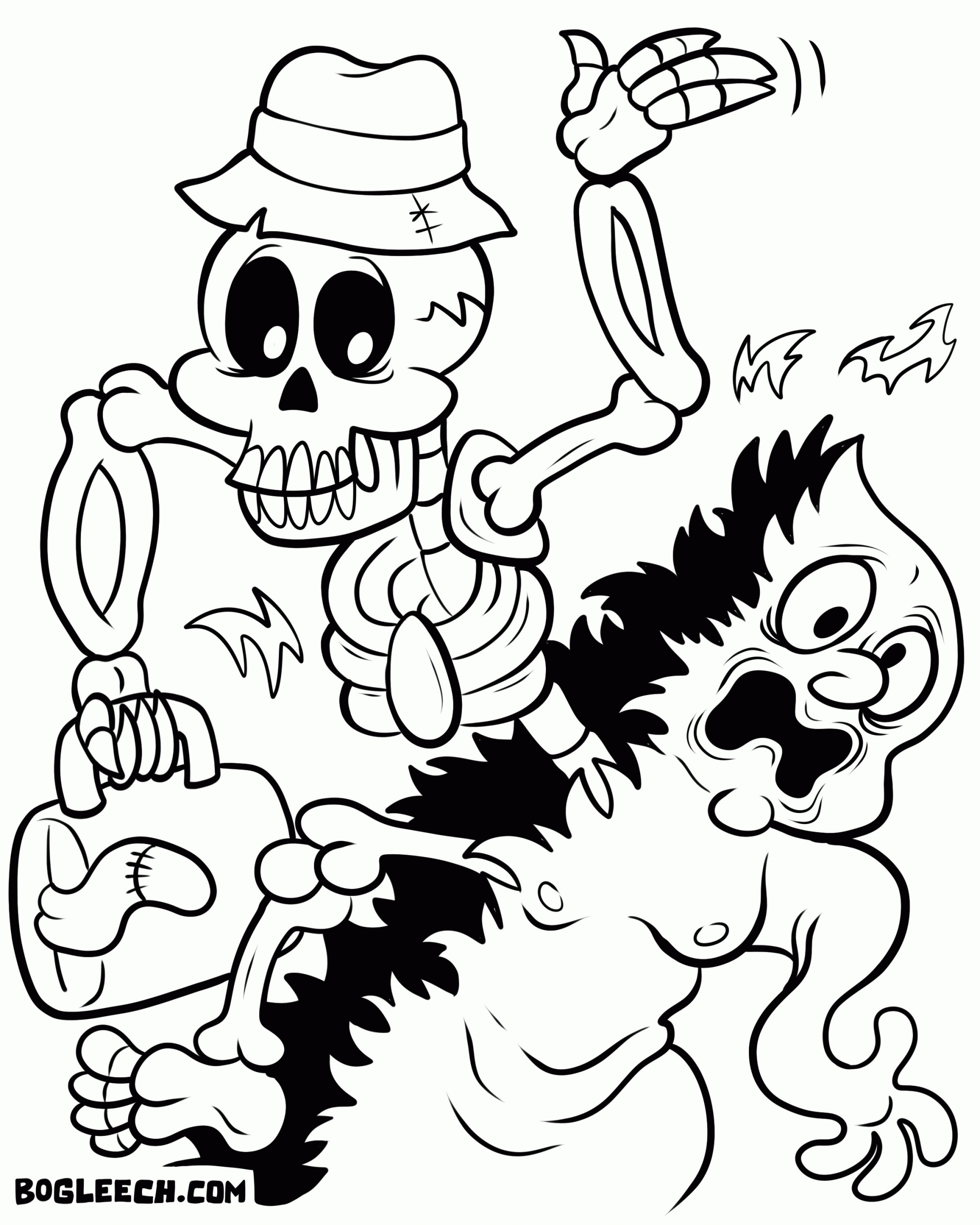 Free Printable Halloween Coloring Pages For Older Kids
 Halloween Coloring Pages For Older Kids Coloring Home