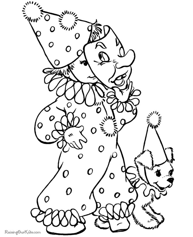 Free Printable Halloween Coloring Pages For Older Kids
 Halloween coloring page for kids 009