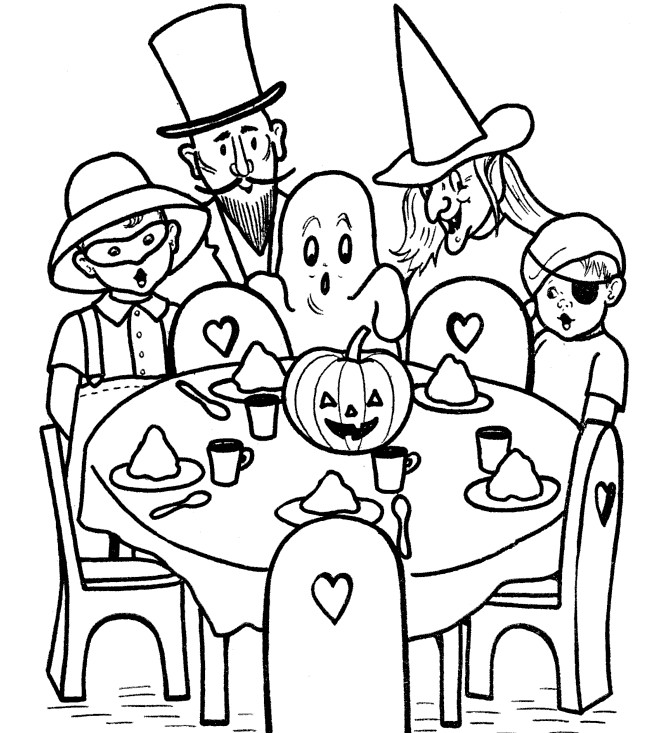 Free Printable Halloween Coloring Pages For Older Kids
 Free Printable Kids Halloween Coloring Pages Coloring Home