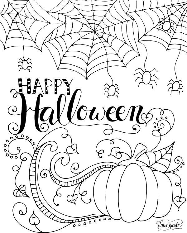 Free Printable Halloween Coloring Pages For Older Kids
 200 Free Halloween Coloring Pages For Kids The Suburban Mom