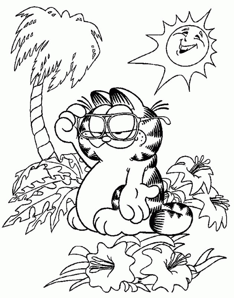 Free Printable Summer Coloring Pages
 36 Free Printable Summer Coloring Pages