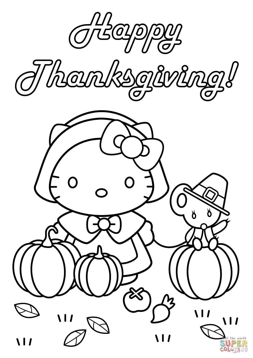 Free Printable Thanksgiving Coloring Sheets
 Easy Thanksgiving Coloring Pages at GetColorings