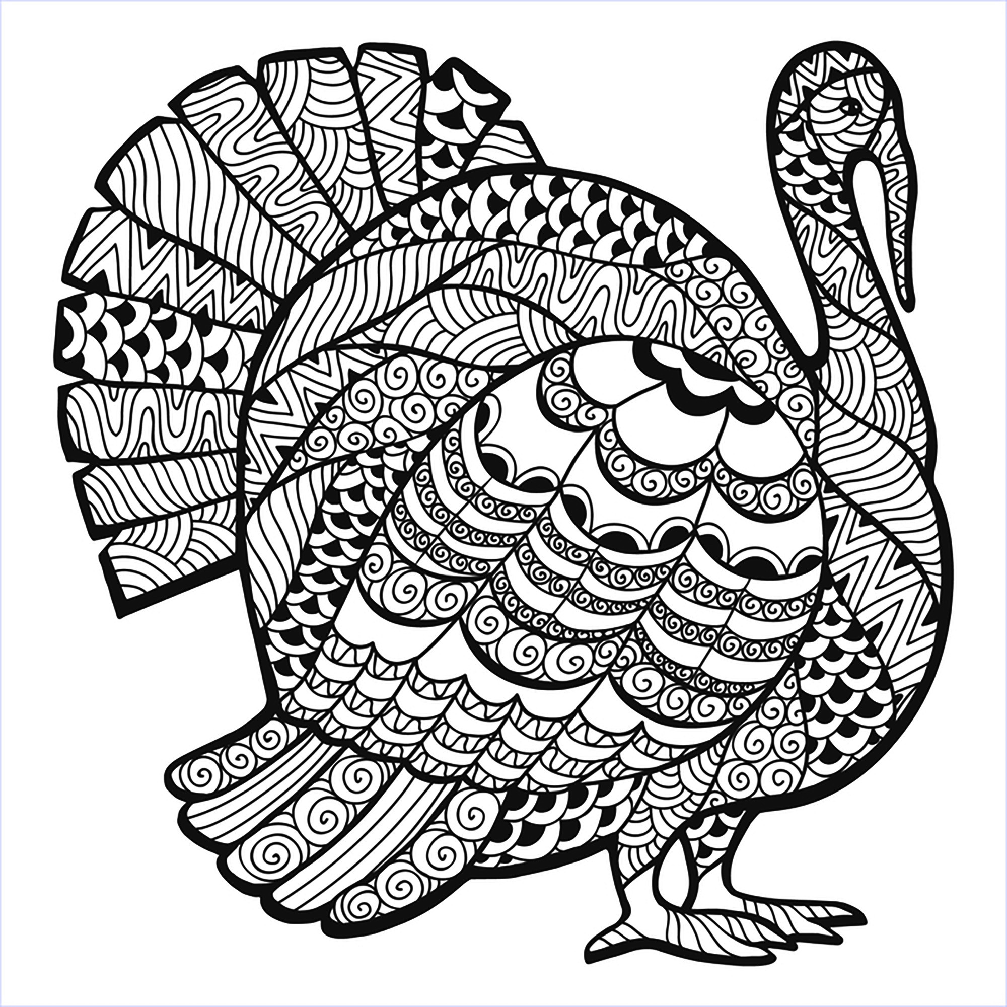 Free Printable Thanksgiving Coloring Sheets
 FREE Thanksgiving Coloring Pages for Adults & Kids