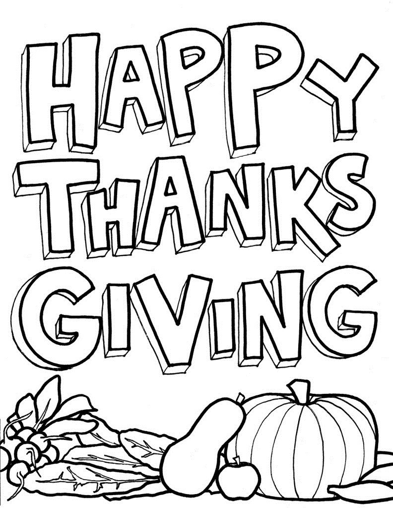 Free Printable Thanksgiving Coloring Sheets
 Our Favorite Thanksgiving and Fall Coloring Pages NuFun