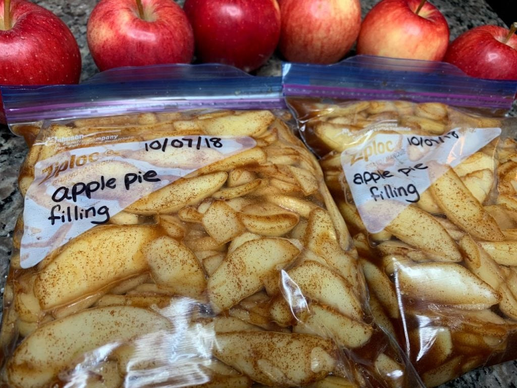 Freezer Apple Pie Filling
 Freezer Apple Pie Filling