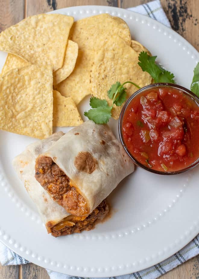 Freezer Bean Burritos
 Freezer Friendly Beef and Bean Burritos