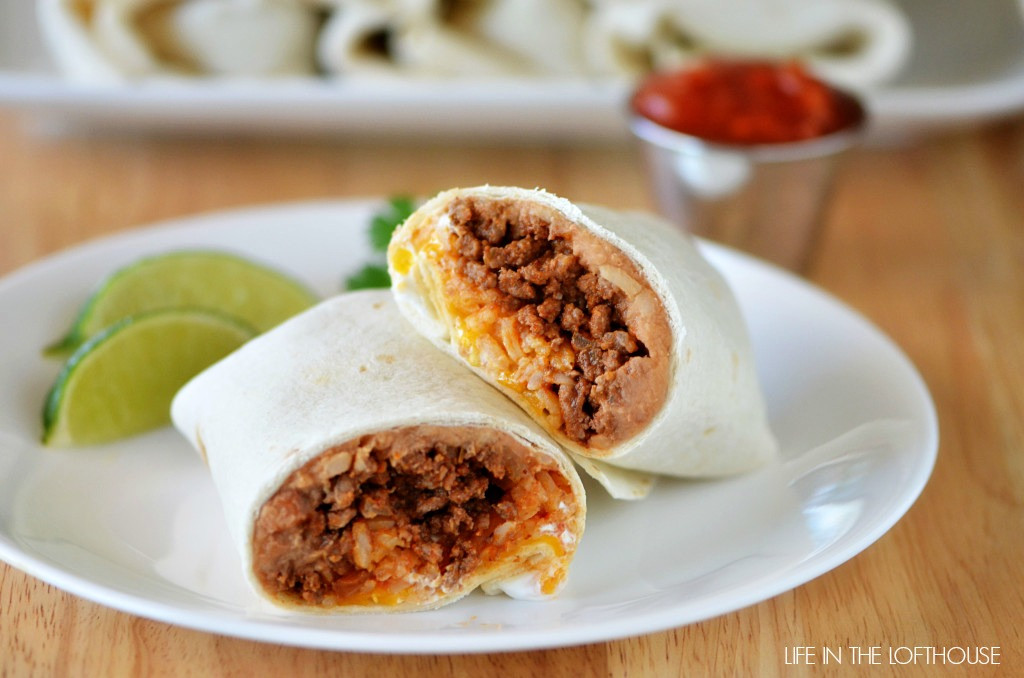 Freezer Bean Burritos
 Freezer Beef and Bean Burritos