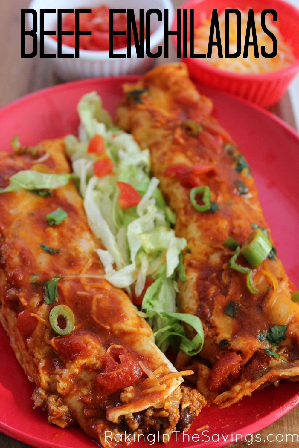 Freezer Beef Enchiladas
 Easy Beef Enchiladas