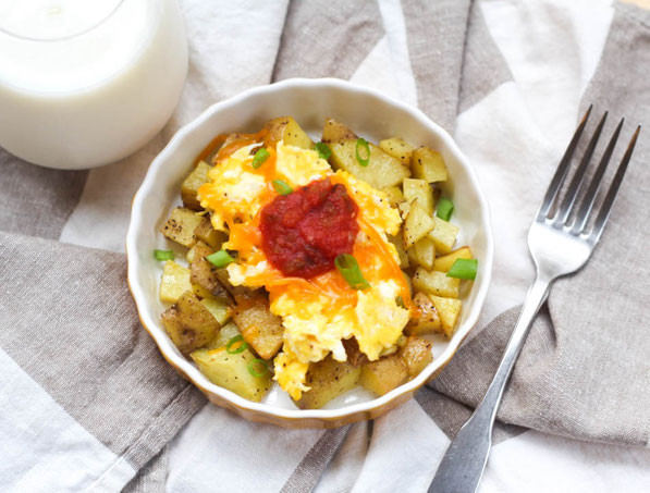 Freezer Breakfast Bowls
 Freezer Friendly Potato and Egg Breakfast Bowls Homemade