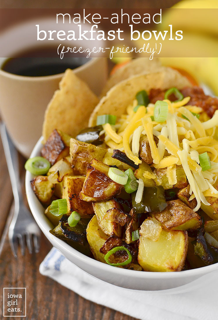 Freezer Breakfast Bowls
 Make Ahead Breakfast Bowls Video Iowa Girl Eats