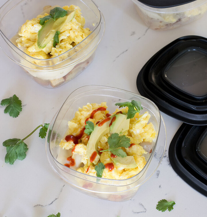 Freezer Breakfast Bowls
 Make Ahead Freezer Breakfast Bowls