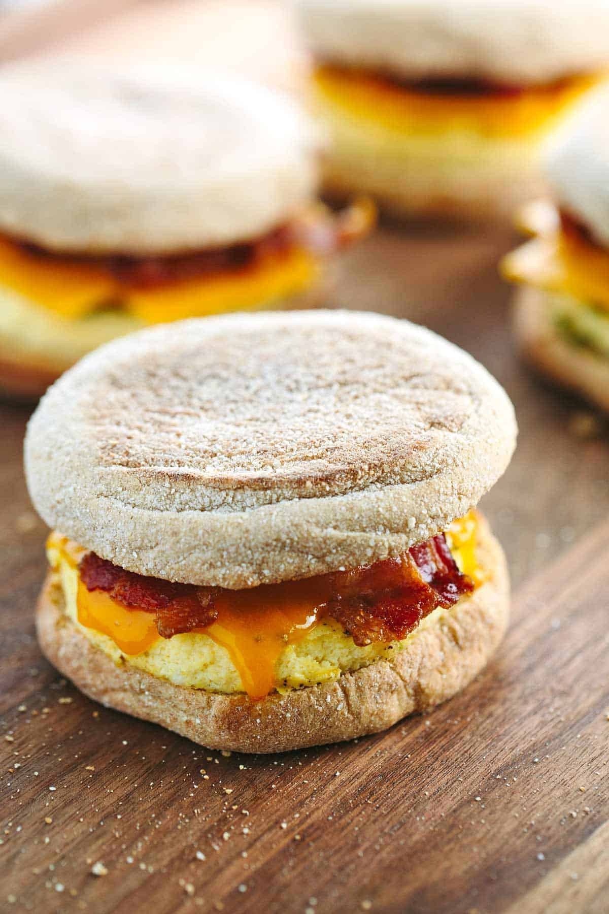 Freezer Breakfast Recipes
 Bacon Breakfast Sandwiches Freezer Friendly Jessica Gavin