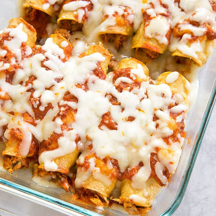 Freezer Chicken Enchiladas
 Freezer Chicken Enchiladas