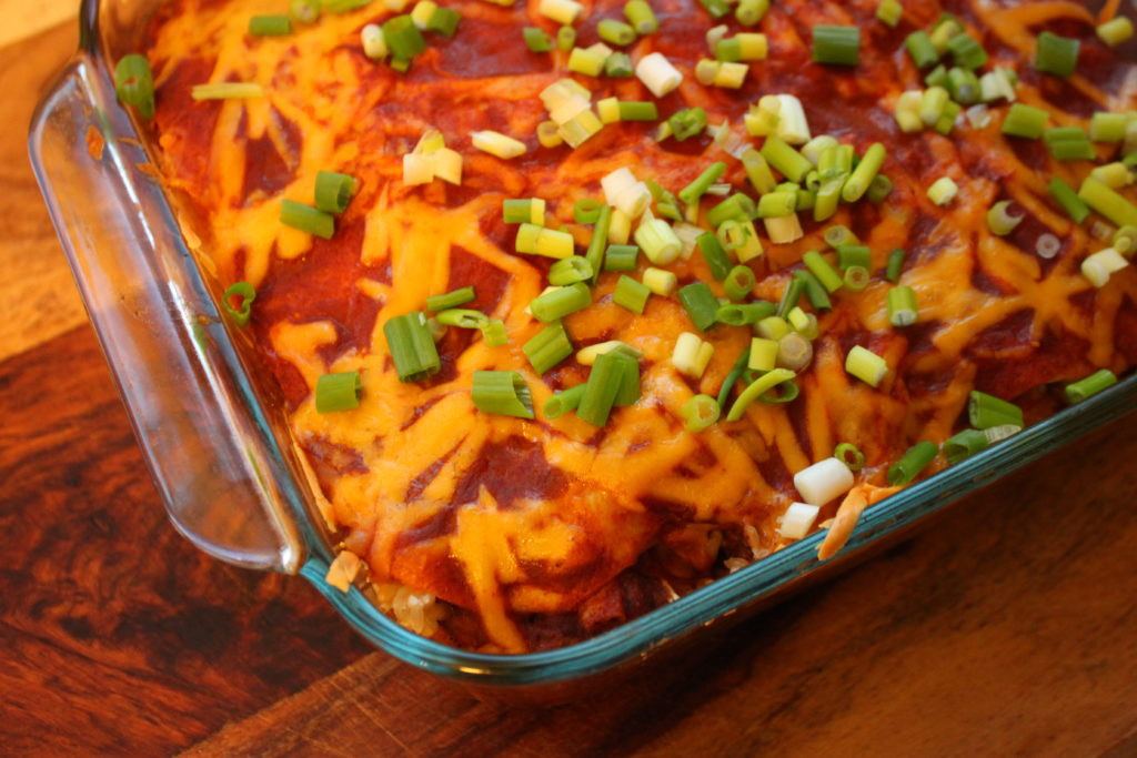 Freezer Chicken Enchiladas
 Freezer Friendly Spicy Chicken Enchiladas