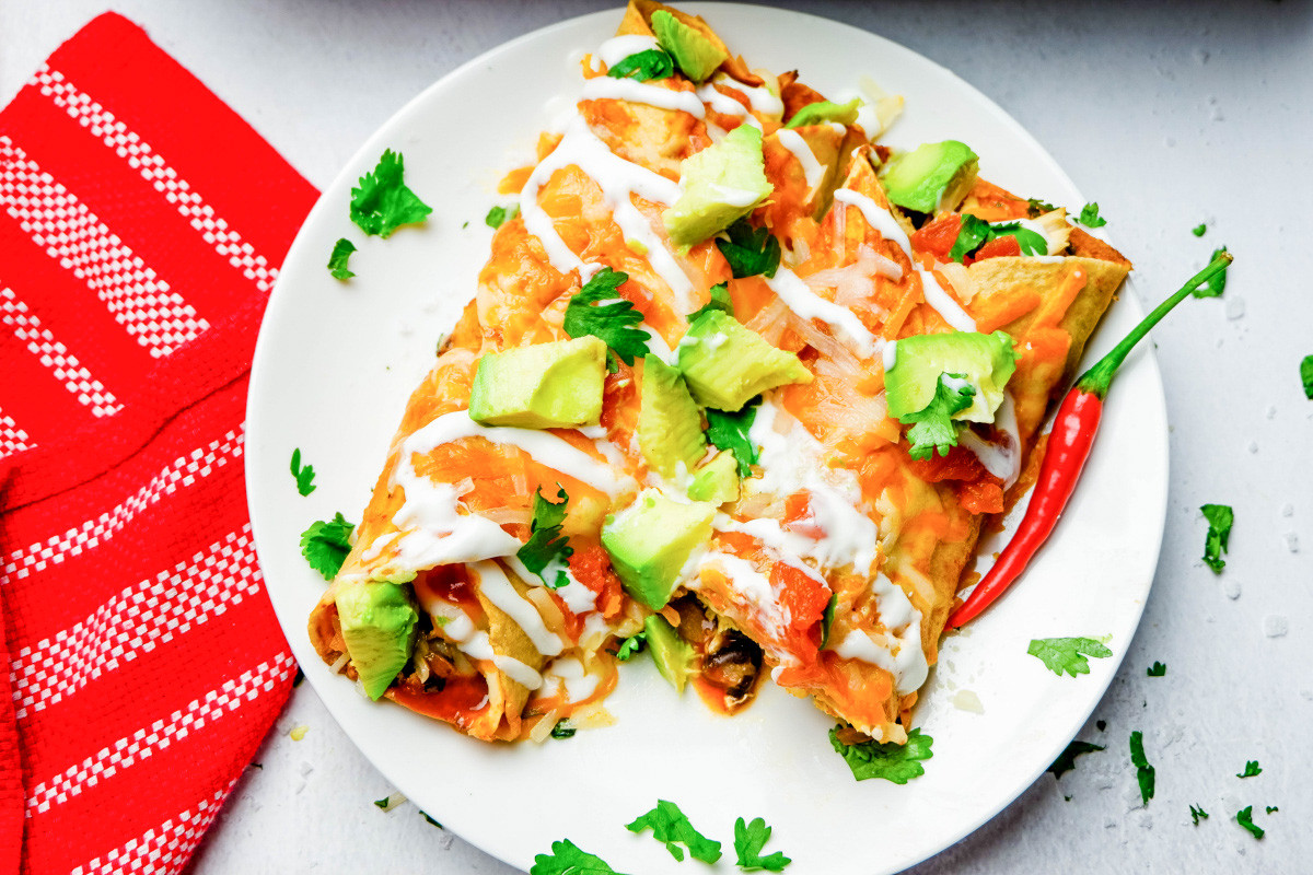 Freezer Chicken Enchiladas
 Freezer Friendly Cheesy Chicken Enchiladas Recipe