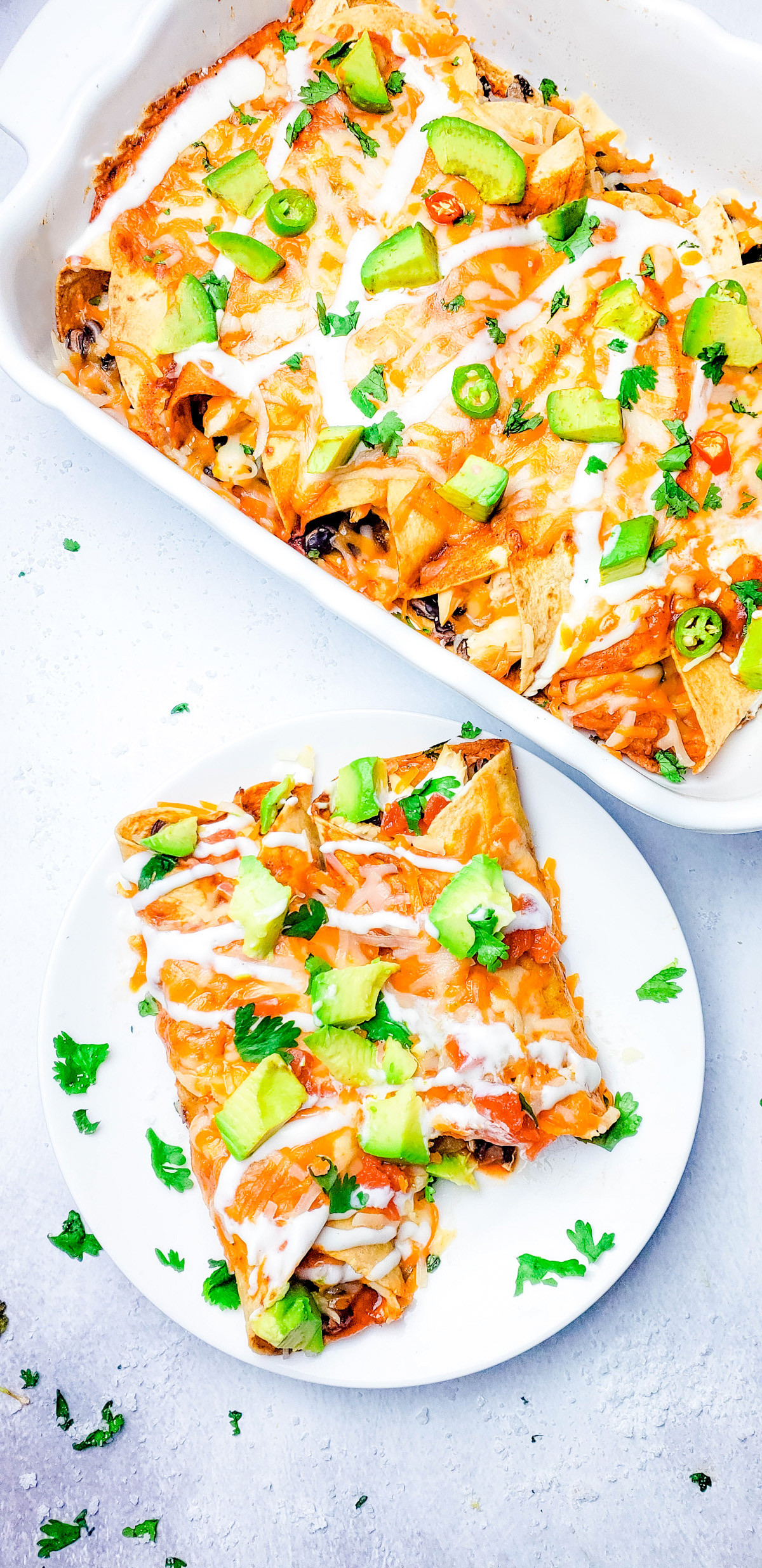 Freezer Chicken Enchiladas
 Freezer Friendly Cheesy Chicken Enchiladas Recipe