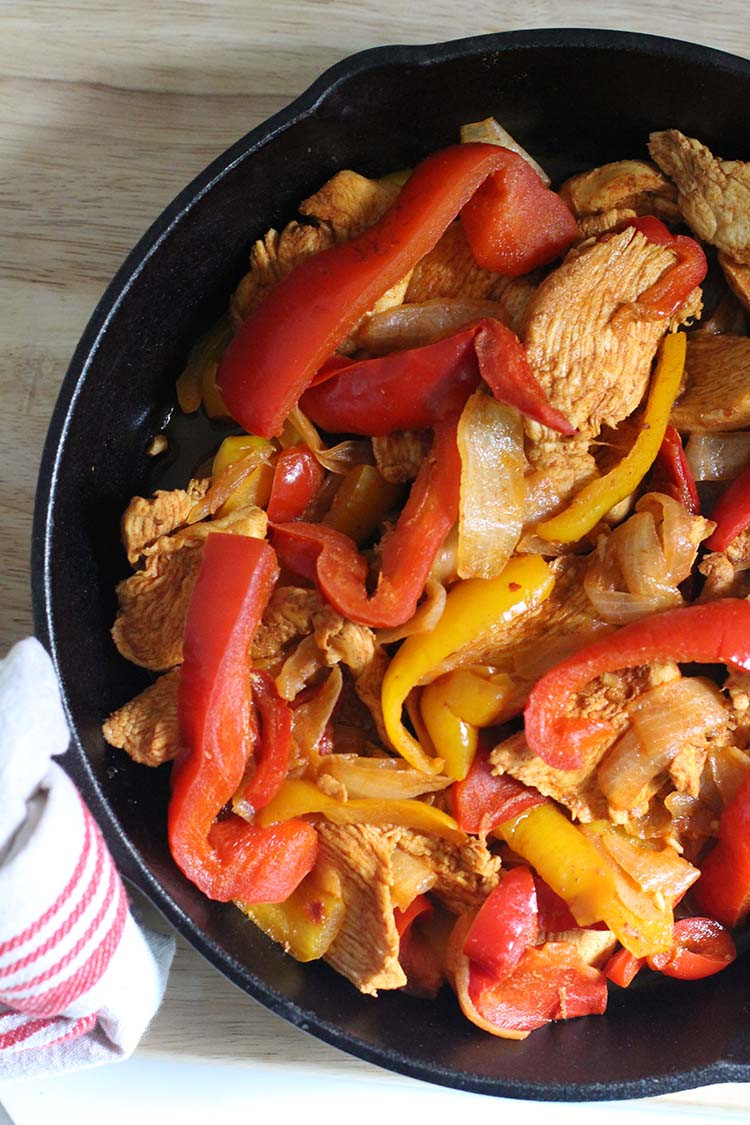 Freezer Chicken Fajitas
 Make Ahead Freezer Chicken Fajitas – New Leaf Wellness