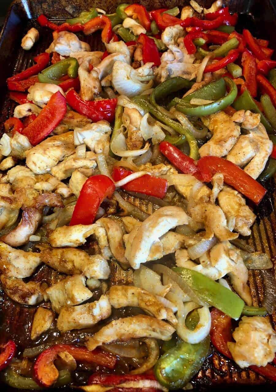 Freezer Chicken Fajitas
 Low Carb Chicken Fajitas Sheet Pan and Freezer Meal Recipe