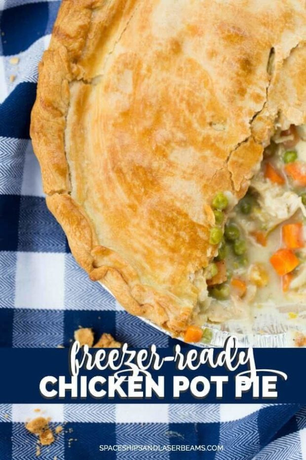 Freezer Chicken Pot Pie Recipe
 Freezer Ready Chicken Pot Pie Recipe Spaceships and