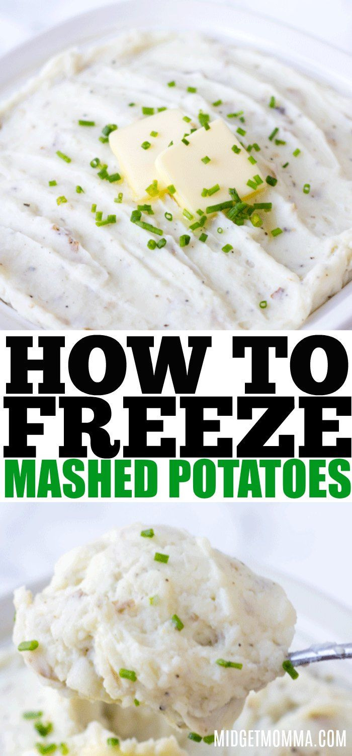 Freezing Mashed Potatoes
 Have left over mashed potatoes Freeze them It is super