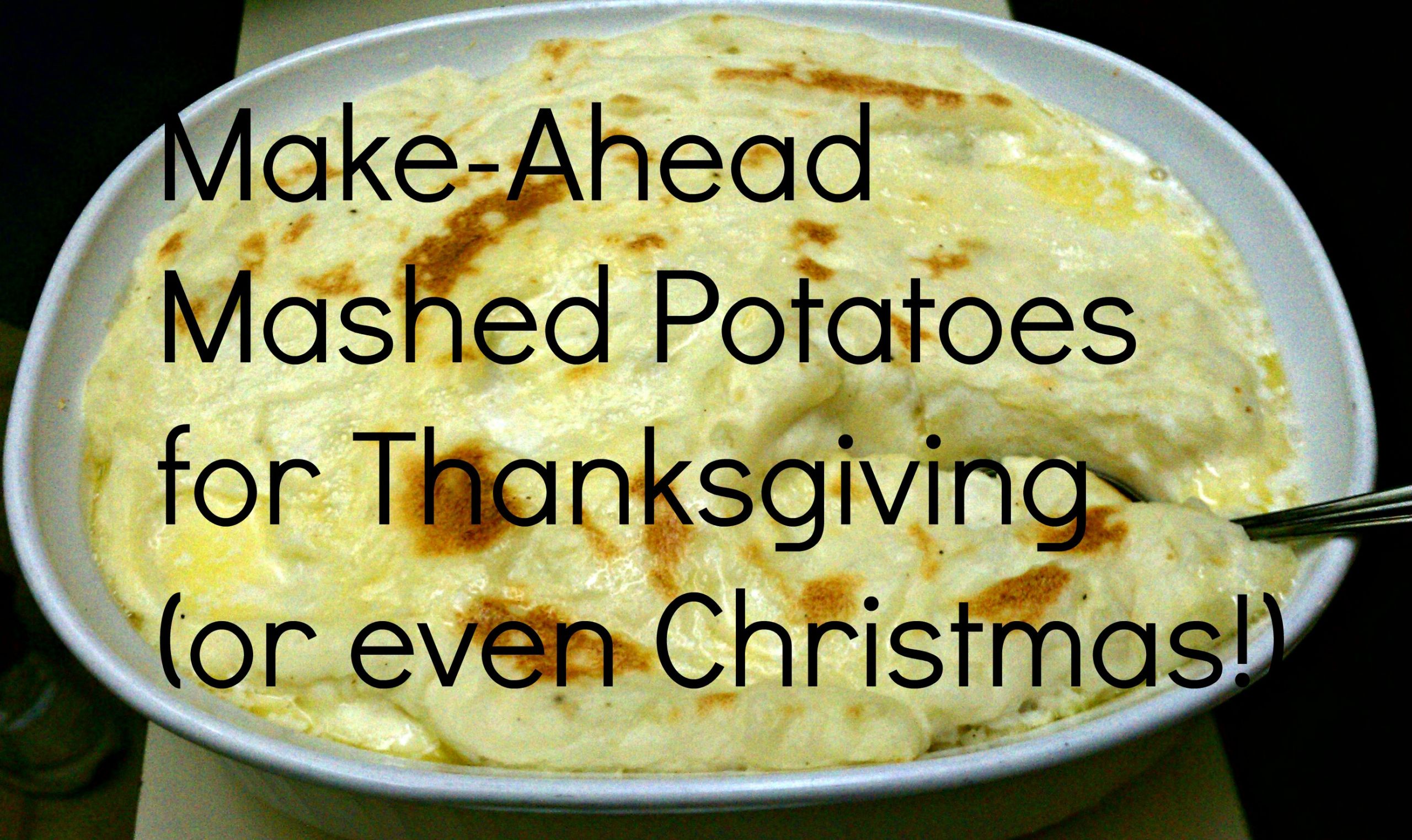 Freezing Mashed Potatoes
 How To Freeze Mashed Potatoes Now For Thanksgiving