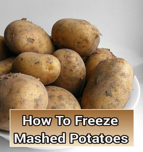 Freezing Mashed Potatoes
 How To Freeze Mashed Potatoes
