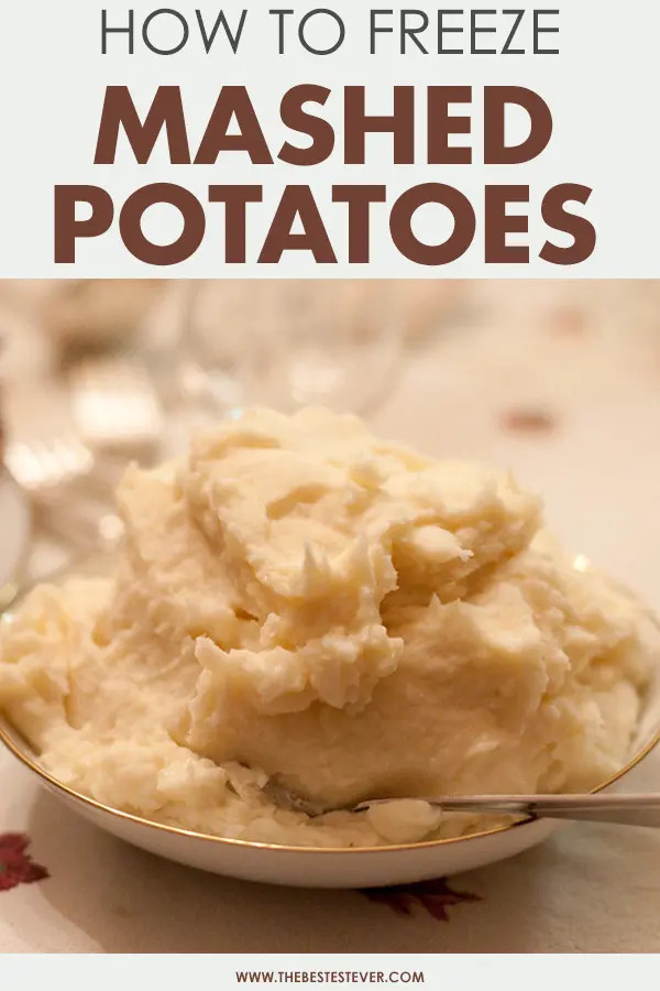 Freezing Mashed Potatoes
 How to Freeze Mashed Potatoes Not as Easy as 1 2 3 in