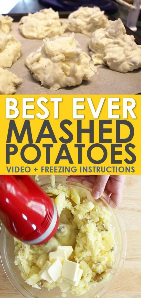 Freezing Mashed Potatoes
 The Easiest Way to Freeze Mashed Potatoes With Video