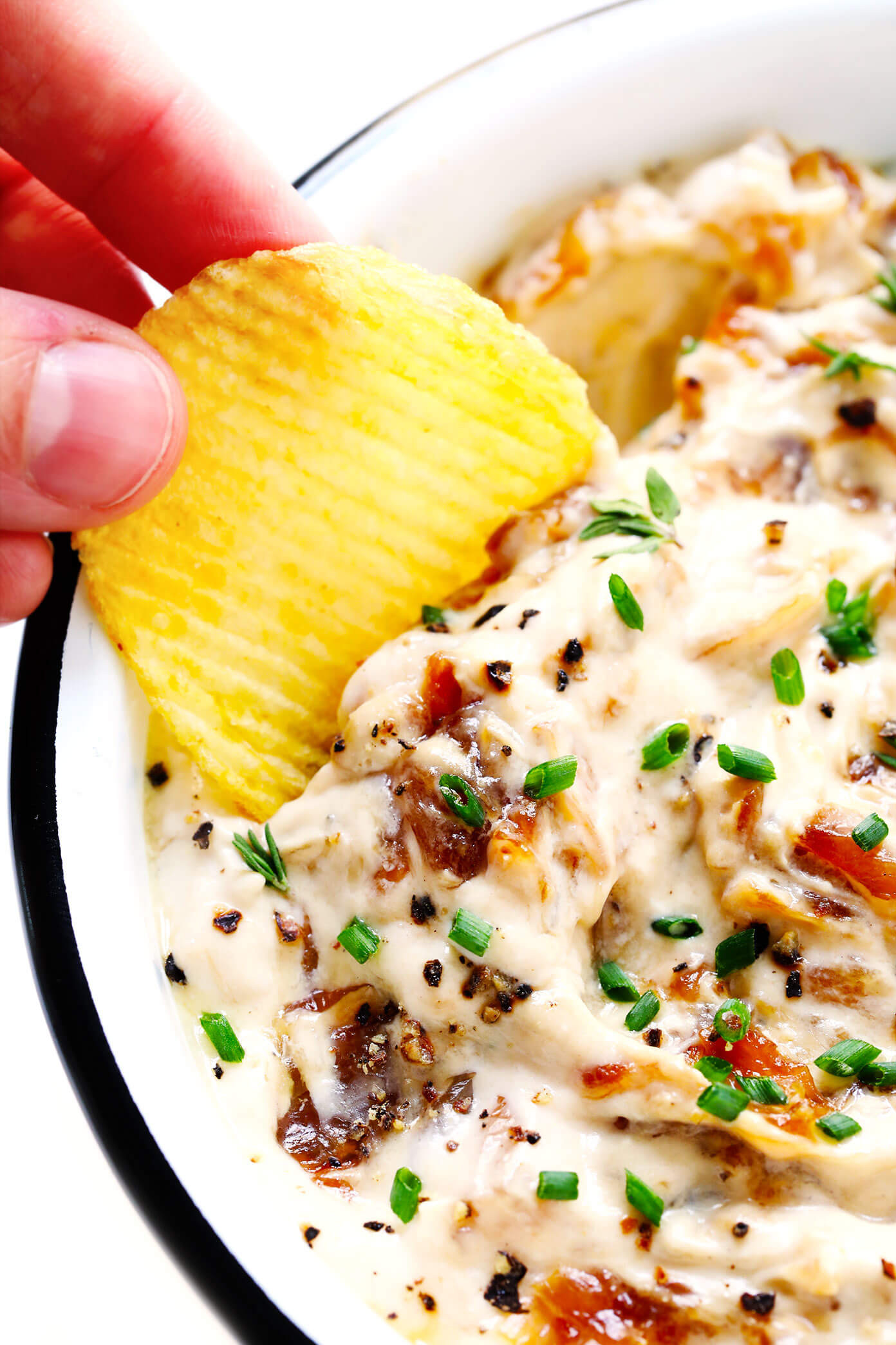 French Onion Dip Recipe
 French ion Dip Recipe